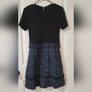 Ted Bakee Tweed Dress